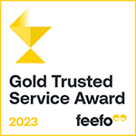 Feefo Gold Trusted Award 2023
